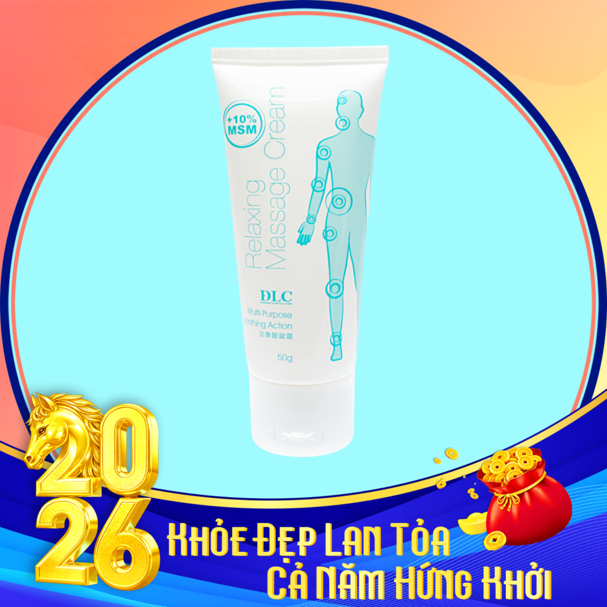 DLC Relaxing Massage Cream