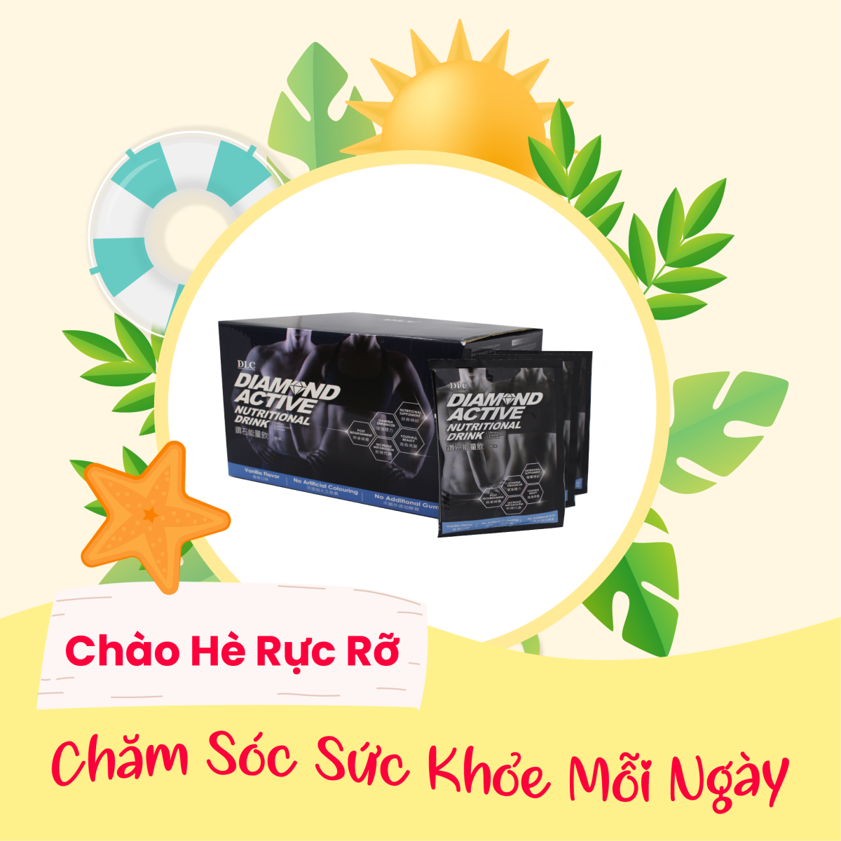 Thực phẩm bổ sung Diamond Active Nutritional Drink
