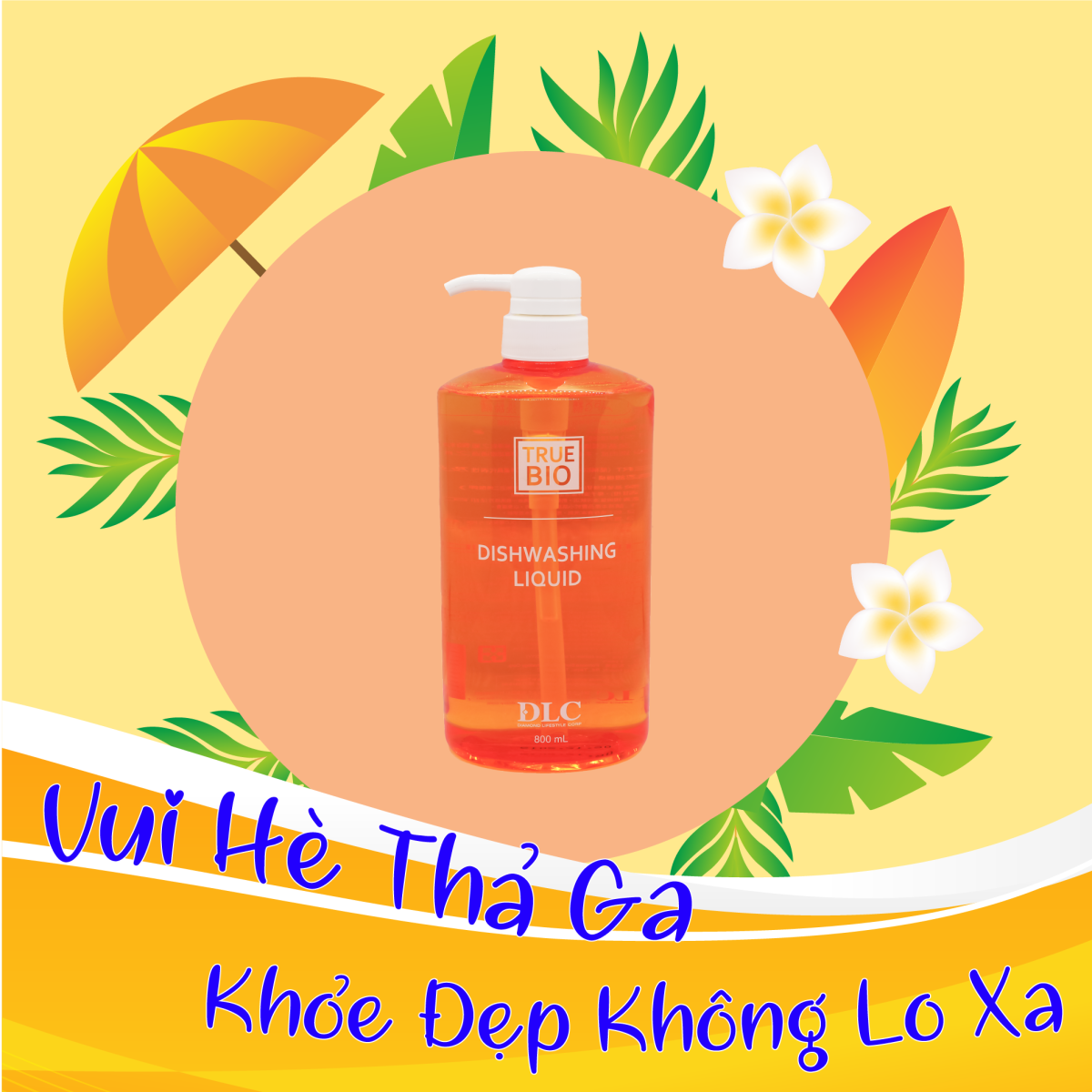 True-Bio Natural Dishwashing Liquid